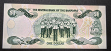 Load image into Gallery viewer, 1996 Central Bank of Bahamas $1 Bank Note – U N C
