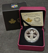 Load image into Gallery viewer, 2017 Canada Proof Silver Dollar Coin - 150th Anniversary of Confederation
