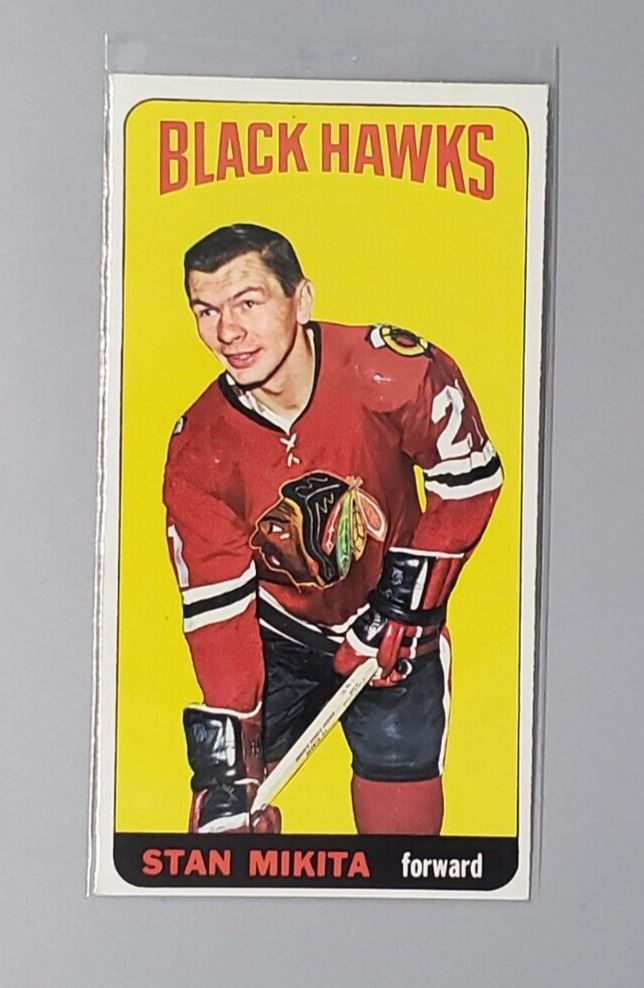 1964 Topps Hockey Stan Mikita #31 SP Ex Tall Boy