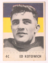 Load image into Gallery viewer, 1956 Shredded Wheat CFL Ed Kotowich 4C Football Card (Read Description)
