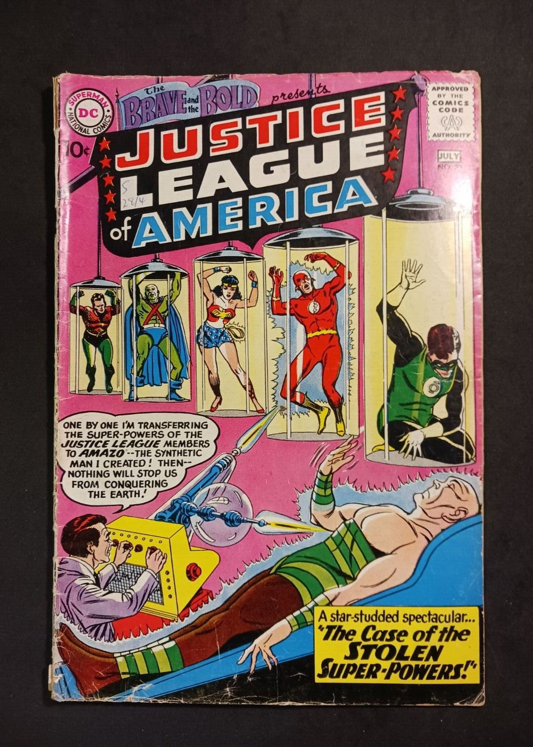 1960 Brave and the Bold Justice League of America #30 DC Comics, G+