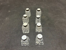 Load image into Gallery viewer, Sterling / Cut Crystal Salt and Pepper lot of 8

