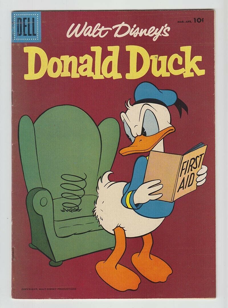 Donald Duck (1940 Dell/Gold Key/Whitman/Gladstone) #52 in VF+ 8.5 Shape