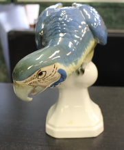 Load image into Gallery viewer, Hand Painted Royal Dux Parrot Figurine Made in Czechoslovakia
