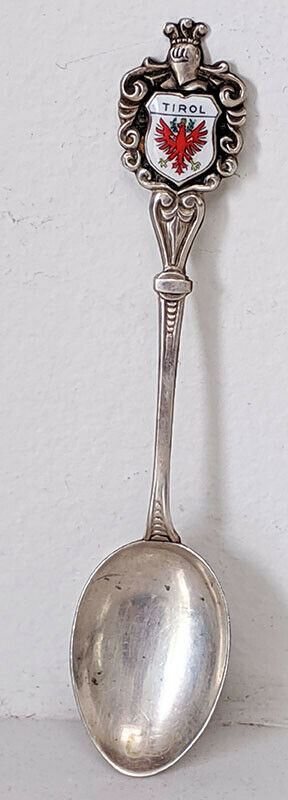Vintage Silver Souvenir Spoon - TIROL Austria