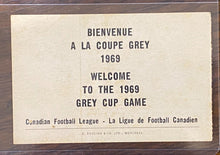 Load image into Gallery viewer, 1969 CFL Grrey Cup Ticket stub
