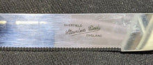 Load image into Gallery viewer, Vintage Hazorfim Sterling Silver Intricate Handle Bread Knife

