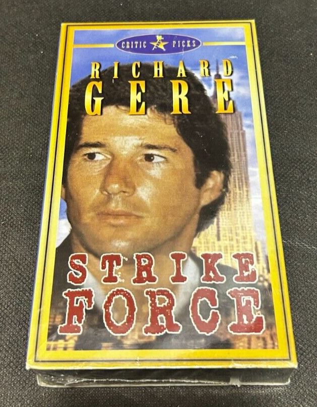 Richard Gere Strike Force VHS Tape Sealed