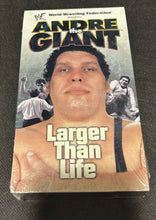 Load image into Gallery viewer, WWF Andre the Giant Larger than Life VHS Tape Sealed
