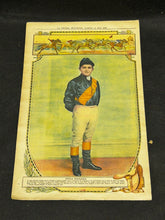Load image into Gallery viewer, LA Press Montreal 12th May 1928 Ovila Bourassa Jockey Poster Good condition

