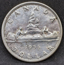 Load image into Gallery viewer, 1956 Canada Silver $1 Dollar Coin
