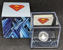 Load image into Gallery viewer, 2013 Canada $10 Fine Silver 75th Anniversary of Superman Coin by RCM
