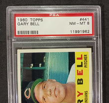 Load image into Gallery viewer, 1960 Topps Gary Bell #441 PSA NM-MT 8
