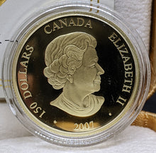Load image into Gallery viewer, 2007 Canada Holographic Year of the Pig $150 Gold Coin by RCM
