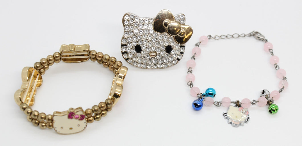 Lot of Hello Kitty Costume Jewelry