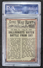 Load image into Gallery viewer, 1962 Civil War News Death Fall #20 PSA NM - MT 8
