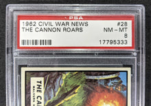 Load image into Gallery viewer, 1962 Civil War News The Cannon Roars #28 PSA NM - MT 8
