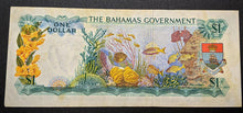 Load image into Gallery viewer, 1965 Bahamas Government $1 Dollar Bank Note
