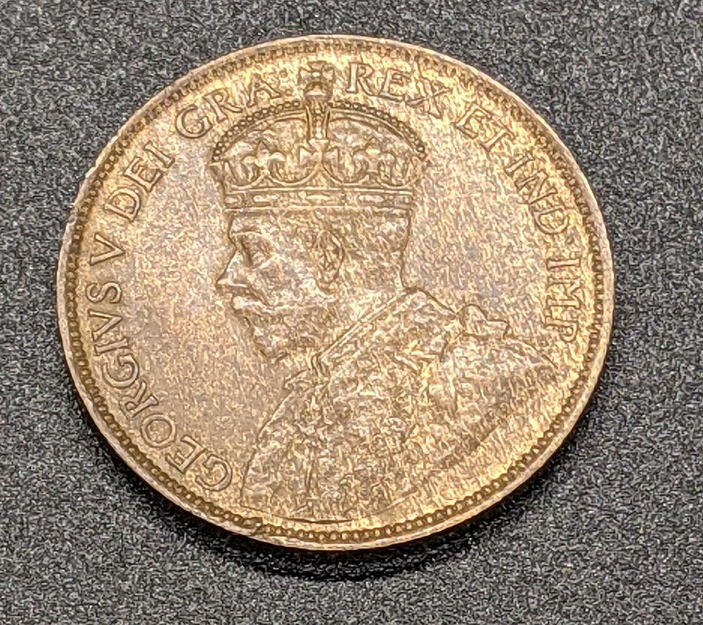 1913 Canada Large One Cent Coin – B U