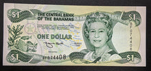 Load image into Gallery viewer, 1996 Central Bank of Bahamas $1 Bank Note – U N C
