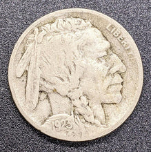 Load image into Gallery viewer, 1923 United States (USA) – S – Buffalo Five Cent Nickel Coin
