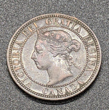 Load image into Gallery viewer, 1900 Canada Large One Cent Coin – F +
