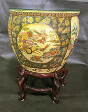 Load image into Gallery viewer, X-Large SATSUMA Porcelain Planter / Jardinere with Glass Top
