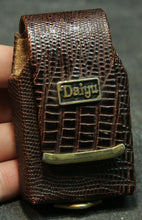 Load image into Gallery viewer, Vintage Daiyu Leather Cigarette Lighter Case
