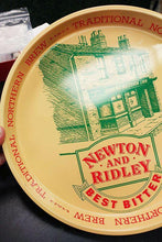 Load image into Gallery viewer, Vintage Newton and Ridley Metal Beer Tray - Rovers Return Inn - Best Bitter
