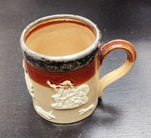 Load image into Gallery viewer, Vintage Demitasse China Cup w/ Sterling Silver Rim - Made in England
