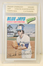 Load image into Gallery viewer, 1977 Unique Topps Archive Sale Short Prints Chuck Hartenstein - Blue Jays
