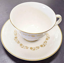 Load image into Gallery viewer, Royal Doulton Fine Bone China FAIRFAX Teacup &amp; Saucer

