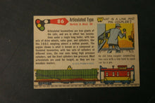 Load image into Gallery viewer, 1955 Topps Rails and Sails Articulated Type N &amp; W Railroad #86 Card
