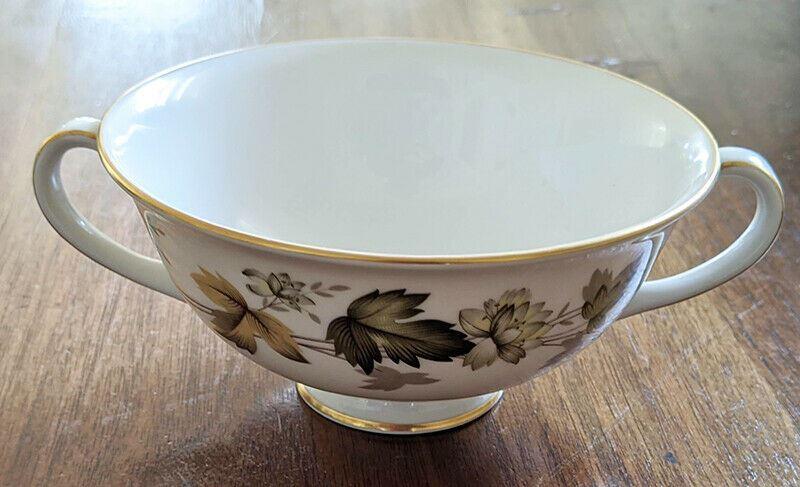 Royal Doulton Translucent China - Larchmont Pattern - Cream Soup Bowl