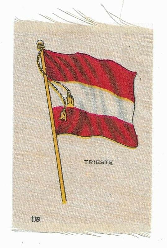 Vintage Cigarette / Tobacco Silk - #139 - Trieste - Flags of the World
