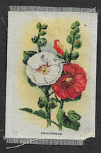 Load image into Gallery viewer, Vintage Cigarette / Tobacco Silk - #35 - Hollyhocks - Flower Varieties
