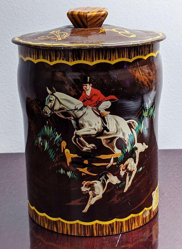 Vintage George W. Horner Toffee Tin Made in England