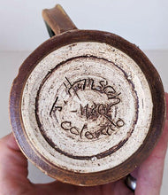 Load image into Gallery viewer, J. Hanson - Colorado - Pottery Mug - Mountain Scene
