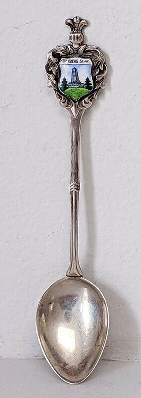 Vintage 800 Silver Souvenir Spoon - FELDBERG Germany