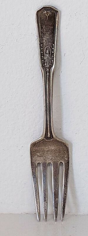 Vintage Child's Sterling Silver Fork – No Mono