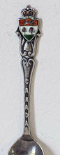 Load image into Gallery viewer, Vintage Sterling Silver &amp; Enamel CANADA Souvenir Spoon
