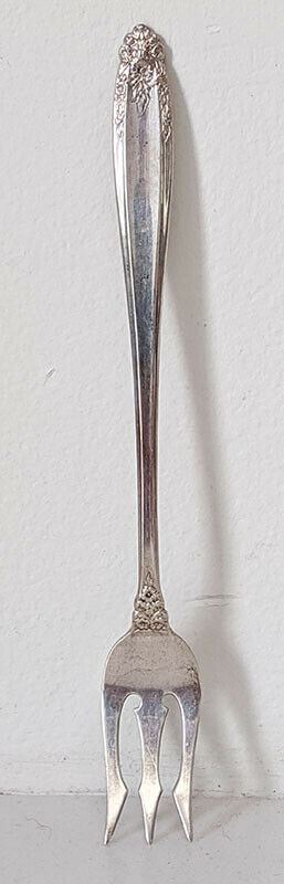 Vintage Sterling Silver Cocktail Fork by International - Prelude Pattern