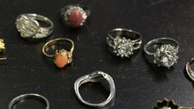 Load image into Gallery viewer, Vintage Jewelry Lot ft. Cocktail Rings &amp; Earrings

