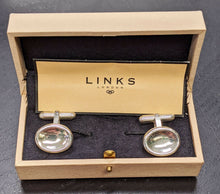 Load image into Gallery viewer, &quot;Links of London&quot; Sterling Silver Cuff Links in Original Box
