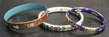 Load image into Gallery viewer, Lot of Cloisonne Bracelets
