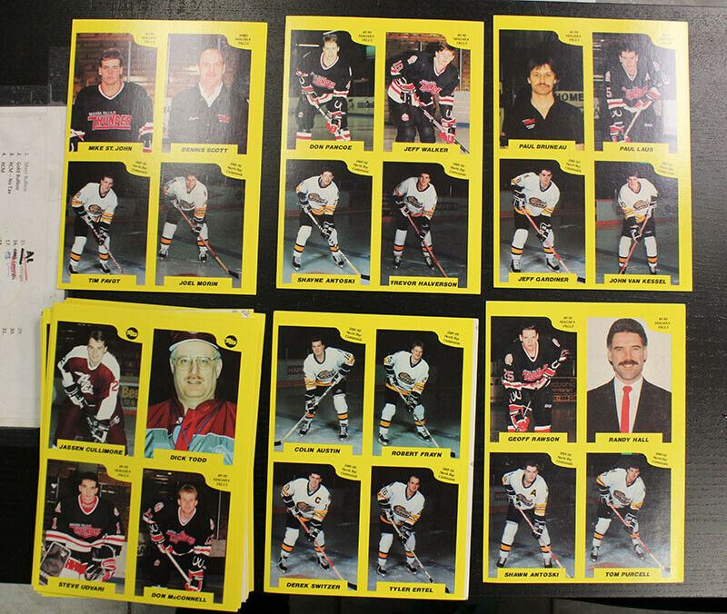 1989 Uncut OHL Hockey Card Set by 7th Inning Sketch