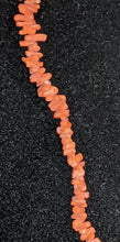 Load image into Gallery viewer, Vintage Coral Branch Necklace Strand - 17&quot; - 12.66 grams
