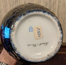 Load image into Gallery viewer, Vintage Royal Vienna (Beehive Mark) Cobalt Blue &amp; Gold, Painted Urn
