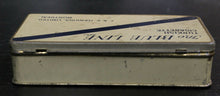 Load image into Gallery viewer, C&amp;E Hawkins Montreal LTD. Blue Line Turkish Cigarette Tobacco Tin

