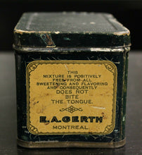 Load image into Gallery viewer, Gerth&#39;s Smoking Mixture Tobacco Tin by E.A. Gerth Montreal
